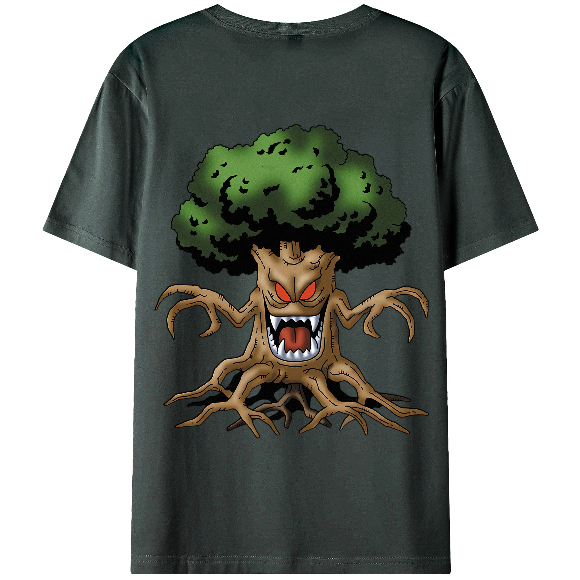 （画像用） ドラゴンクエスト Doragon Kuesuto Dragon Quest 綿100％ メンズ半袖Tシャツ（バックプリント） 通気性